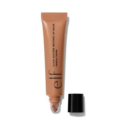 e.l.f. Cosmetics Glow Reviver Melting Lip Balm In Vanilla Toffee - Vegan and Cruelty-Free Makeup