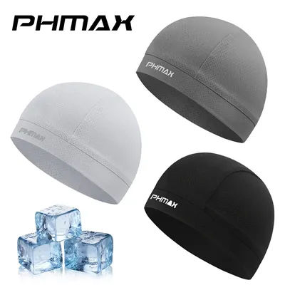 PHMAX Ice Silk Cycling Hat Mesh Breathable UPF50+ Sun Protection Sports Hat Summer Thin quick-drying Cycling Headwear