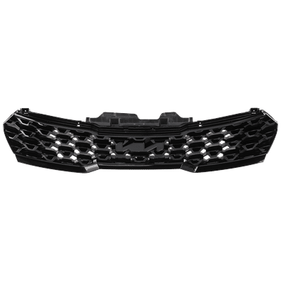 ReplaceXL Grille Assembly Plastic Painted Black Grille, 1-year unlimited-mileage warranty RK07010058