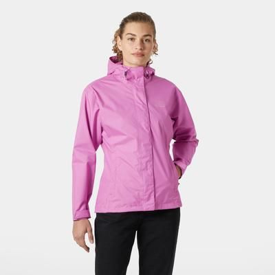 Helly Hansen Women's Seven J Breathable Rain Jacket Pink 2XL