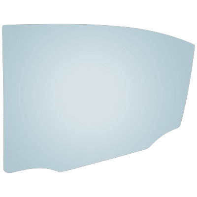 JC Whitney Door Glass, Rear, Driver Side, 1-year unlimited-mileage warranty JRL48130012