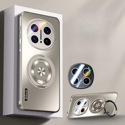 TEMU Suitable For Magic 7/magic 7 Pro Rotating Stand Lens Protection Cooling Phone Case Protective Cover