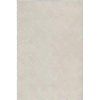 Tappeto Moderno soggiorno camera letto Ottica 3D, crema, 140 x 200 cm