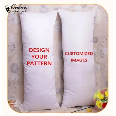 Color Cosplayer 2 Side Print Pillowcase Diy Custom Anime Dakimakura Cover Body Pillow Case Hugging Body for Sleeping Otaku Gift
