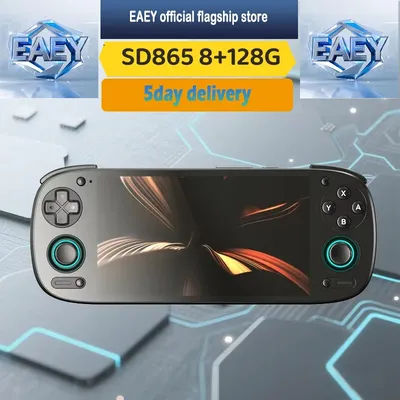 EAEY NEW Retroid Pocket 5 Rp5 Retro Handheld Game Video Player Console 8+128G 5.5 Inch OLED HD Screen Bluetooth 512G PSP PS2