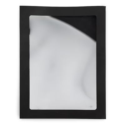 Black Kraft Slip Cover for Round Cookie Tackle Boxes 7 5/16" x 3/4" x 9 5/8" 25 Pack KR34OB