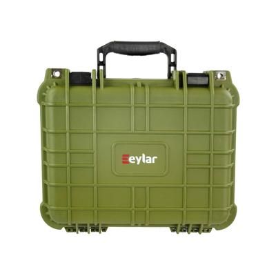 Eylar Compact 13.37in Waterproof Gear/Multi Gun Case Hard Case w/Foam Green SA00001-GRN