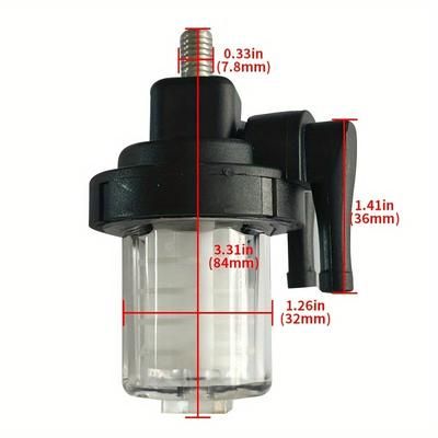 TEMU 61n-24560-00-00 Fuel Filter For Outboard Motor, 9.9hp 15hp 20hp 25hp 30hp 40hp 55hp 48hp 50hp 55hp 60hp 70hp 75hp 90hp For 150 115 2 Marine Boat Fuel Filter, Universal Parts Suitable For Hangkai