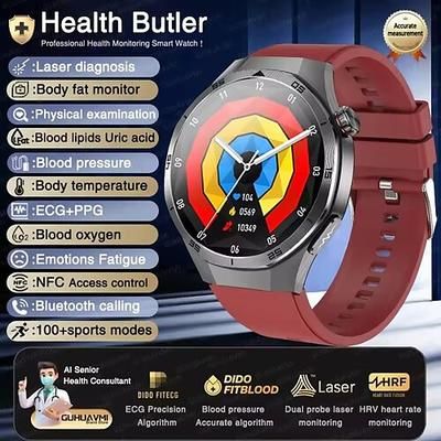 ET475 Orologio intelligente 1.73 pollice Orologio da Corsa Fitness Smartwatch Zero Contapassi Promemoria sedentarietà Sveglia Compatibile con Zero Da uomo Promemoria Messaggi Contapassi IP68 Cassa