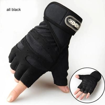 TEMU A Pair Men's And Women' Weightlifting Wristband Gloves For Gym Exercise Training