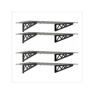 SafeRacks 48 x 24 Wall Shelves (4-Pack)