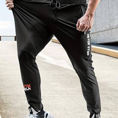 TEMU Men's Casual Quick-dry Breathable Sports Long Pants