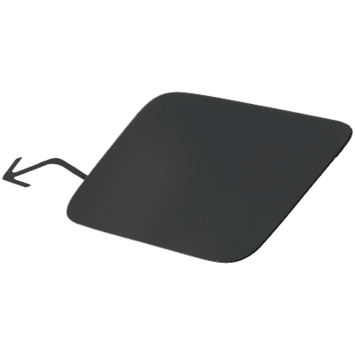 JC Whitney Tow Eye Cover Primed, Front, Passenger Side, 1-year unlimited-mileage warranty GL01440021