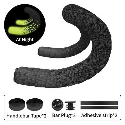TEMU Bucklos Bicycle Handlebar Tape Shockproof Cycling Road Bike Tapes Non-slip Racing Soft Pu Eva Handle Bar Belts Bent Bar Wraps