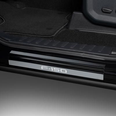 Putco Door Sill Protector Molded plastic Black, 1-year limited warranty 95175BPFD