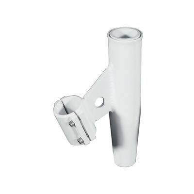 Lee's Tackle Clamp-On Rod Holder - White Aluminum - Vertical Mount - Fits 2.375" O.D Pipe RA5005WH