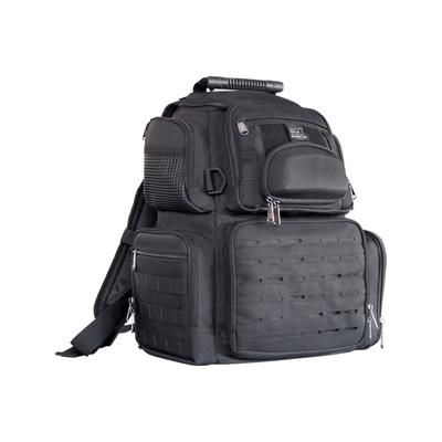 Bulldog Cases & Vaults Medium Tactical Range Handgun Backpack Black BDT414B
