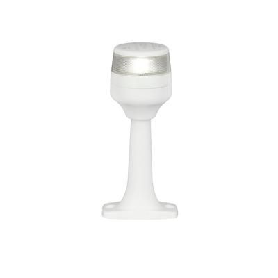 Hella Marine NaviLED 360 Compact All Round 2nm LED Lamp Fold Down Base Fixed Mount 2 Nautical Miles Visibility White 8in 980960241