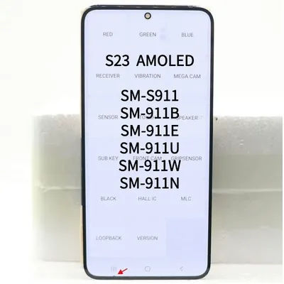 Super AMOLED Display Touch Screen For Samsung S23 5G S911F S911F S911U S911B/DS Lcd Display Screen Defect Screen