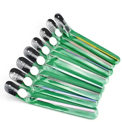 8pcs Stainless Steel Checking Mirror Reflector Odontoscope Multifunction Mirror For Dental Eyelash Eyebrow Test Auxiliary Mirror