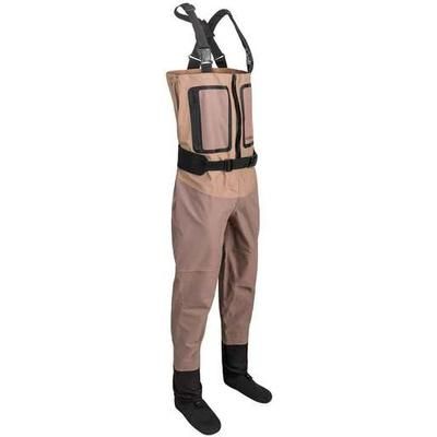 Sportsman's Warehouse Guide Series Zip Stockingfoot Fishing Waders - Brown S