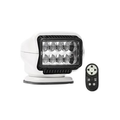 GoLight Stryker ST Series 544000 Candela LED Portable Magnetic Searchlight w/ Wireless Handheld Remote White 30005ST