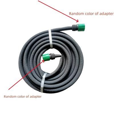 TEMU Garden Seepage Hose - Automatic Drip Seepage System Irrigation Hose For Foundation Watering, Water Saving Drip Irrigation Hose Irrigation For Lawn, Landscape