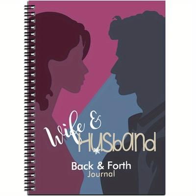 TEMU Husband Wife Back & Journal, Husband And Wife Journal, Marriage Relationship Notebook, Stationery Tool With Over Tips For Couple, Wedding Birthday Valentines Day Anniversaries