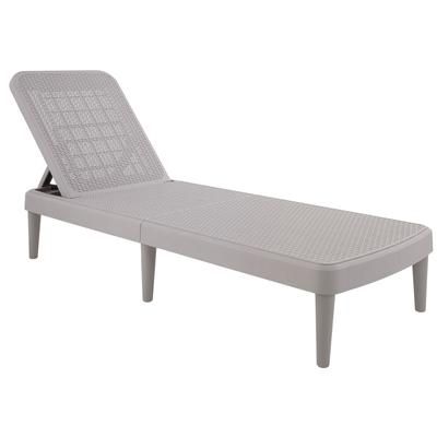 Tahiti Chaise Lounge by Lagoon in Taupe