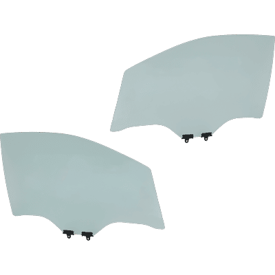 JC Whitney Door Glass, Front, Driver & Passenger Side, 1-year unlimited-mileage warranty SET-JRS48010033