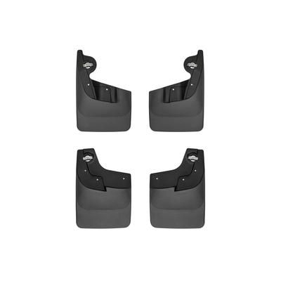 Weathertech Mud Flaps Rubber Black No-Drill Series, Front & Rear, Lifetime limited warranty 110183-120183
