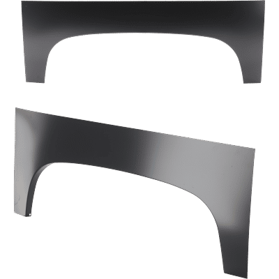 JC Whitney Wheel Arch Repair Panel Steel, Rear, Driver & Passenger Sider, Upper, 1-year unlimited-mileage warranty SET-JC26290049
