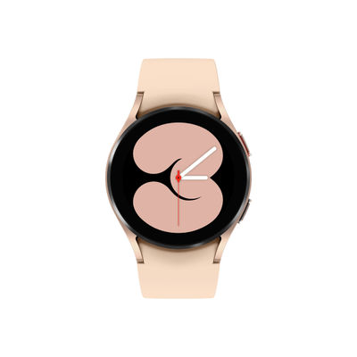 Samsung Galaxy Watch4, 40Mm, Pink Gold, Bluetooth - Heart Rate, Calories Burned - 16 Gb - 1.50 Gb Standard Memory - 1.2" - Android Wear - Bluetooth - Pink Gold - Aluminum Case - Health & Fitness