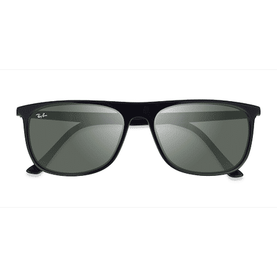 Unisex s rectangle Black Acetate Prescription sunglasses - Eyebuydirect s Ray-Ban RB2216