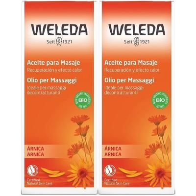 WELEDA Olio per Massaggi Arnica Set da 2 2x100 ml massaggio