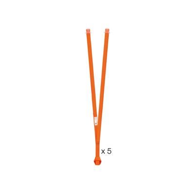 Petzl Aventex-Y Lanyard Orange 5 Pack L038AA01
