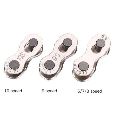 5 Pairs Heavy Duty Bike Quick Release Chain Mater Link Magic Joint Connector for 8/9/10 Speed Bike Chain Joint Bike Chain Link