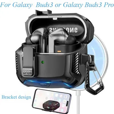 2025 New Mobile phone holder headphone protection dual-purpose Case For Samsung Galaxy Buds 3 Pro Case For Samsung Buds 3