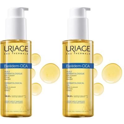URIAGE Bariederm-Cica-Olio Dermatologico Set da 2 2x100 ml Olio per la