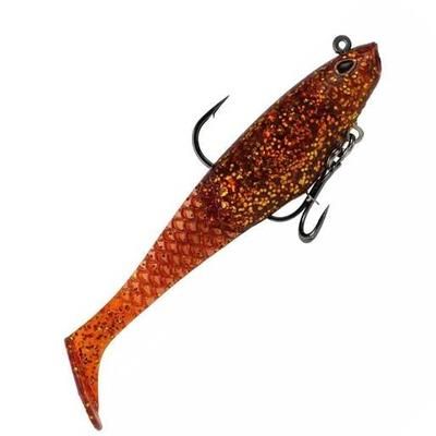 Berkley PowerBait Saltwater Pre-Rigged Cullshad Soft Swimbait - Chartreuse Flash