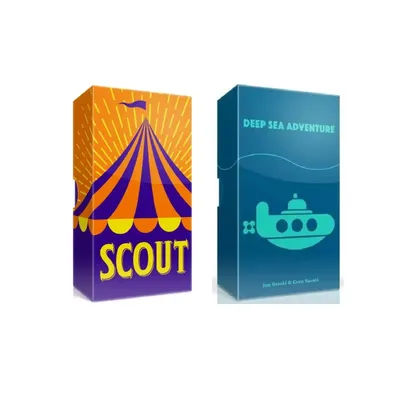 Deep Sea Adventure' Board Game • Scout Card Game For 2-5 Players • Funny Family Strategy Board Games