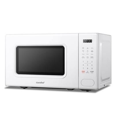 TEMU Comfee' 700w 20 Litre Digital Microwave Oven With 6 Cooking , Cook, 11 Power Levels, And Memory Function - White - Cm-e202cc (wh)