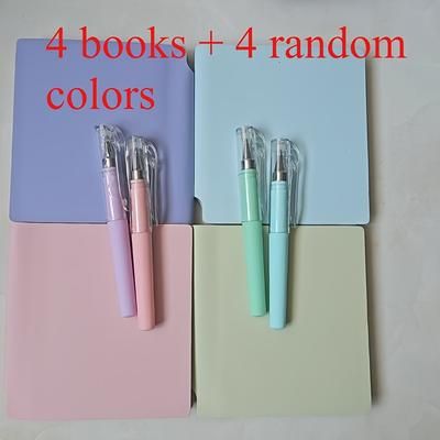 TEMU 8/4/2pcs Set Of Lightweight Notebooks: 100 Pages, Compact And Portable, In Colors, Parties Or As Gifts. Of 2025