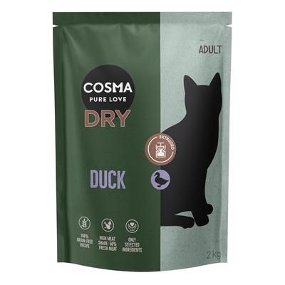 2kg Duck Extruded Dry Food Cosma Dry Cat Food