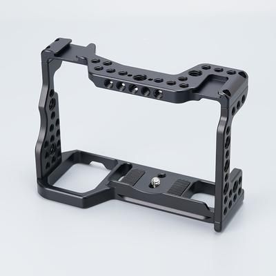 TEMU Jlwin Aluminum Alloy Camera Cage Extension Shell Frame With Cold Shoe, Compatible With A9 / A7riii / , Arca Standard Mount, No Battery, Non-electronic Accessory Kit