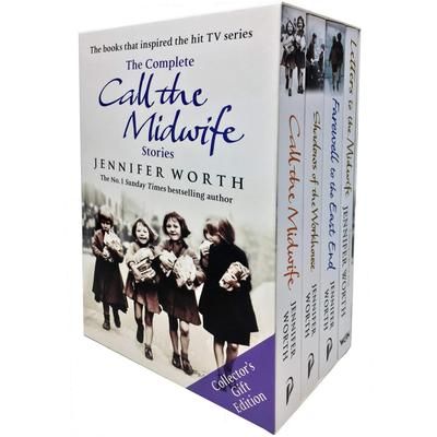 TEMU Jennifer Worth Collection 4 Books Set (call The Midwife, Shadows Of The Workhouse, Farewell To The East End, Letter To The Midwife)
