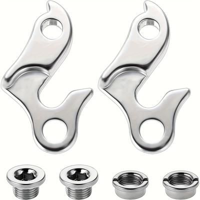 TEMU 2pcs Bicycle Derailleur Hanger Universal Bicycle Bike Derailleur Hanger Frame Gear For Road Bike Mountain Bike Bike