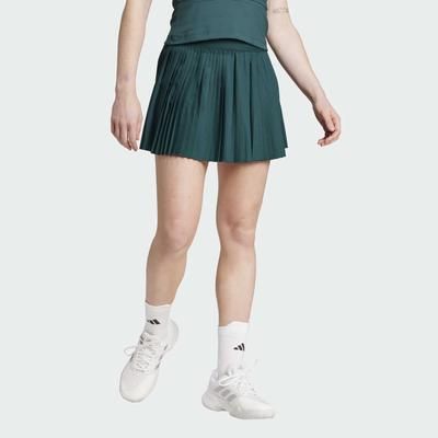 adidas Club Pleated Skirt 2025 Women's Tennis Apparel Aurora Ivy