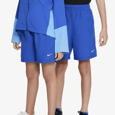 Nike Official Authentic Dri-FIT Big Kids Woven Breathable Training Shorts DX5382-480