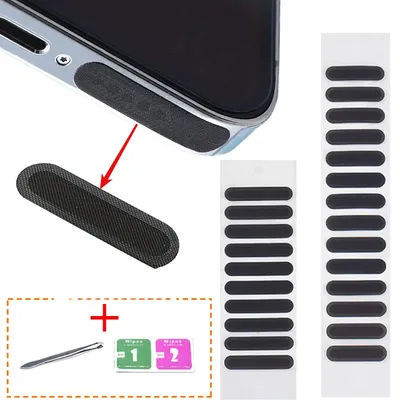 1set Mobile Phone Dustproof Net Stickers Speaker Mesh Handset Dust Accesorios